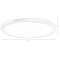 Quickway Imports 4-pc 12" LED Ceiling Light Fixture Flush Mount 24W 6500K Cool Daylight Energy Black QI004034.M.BK.4 - alternate 7